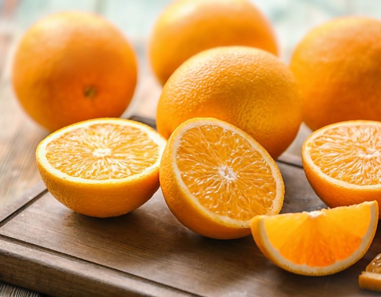 Citrus aurantium dulcis (orange) peel oil có nguồn gốc tự nhiên, an toàn cho người dùng