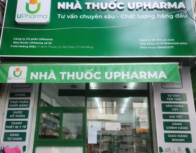 Địa chỉ bán mỹ phẩm Herbario tại nhà thuốc UPHARMA Hoàng Diệu, Quảng Nam