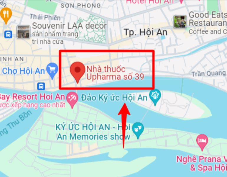 Địa chỉ bán mỹ phẩm Herbario tại nhà thuốc UPHARMA Hoàng Diệu, Quảng Nam