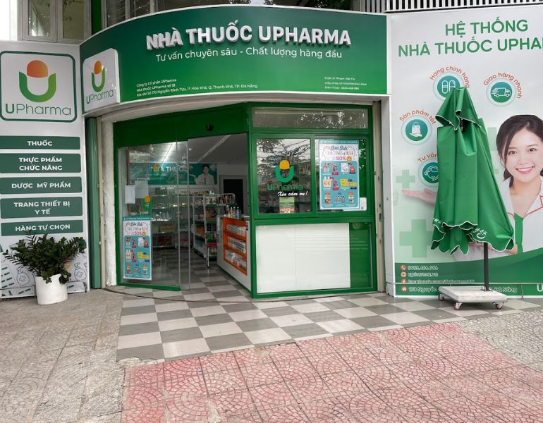 Địa chỉ bán mỹ phẩm Herbario tại nhà thuốc UPHARMA Nguyễn Đình Tựu, Đà Nẵng