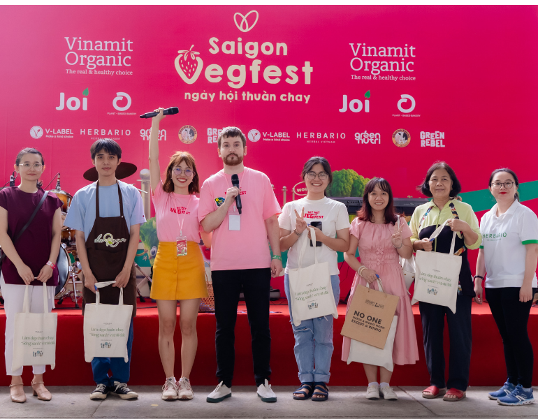 Herbario góp mặt tại Saigon Vegfest 2023 với vai trò Nhà tài trợ vàng