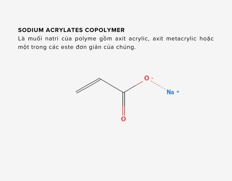 Sodium Acrylates Copolymer Là Gì Sodium Acrylates Copolymer Trong Mỹ