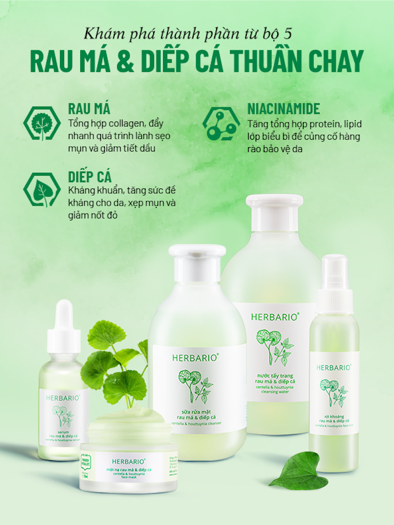 bo san pham cham soc da dau mun herbario