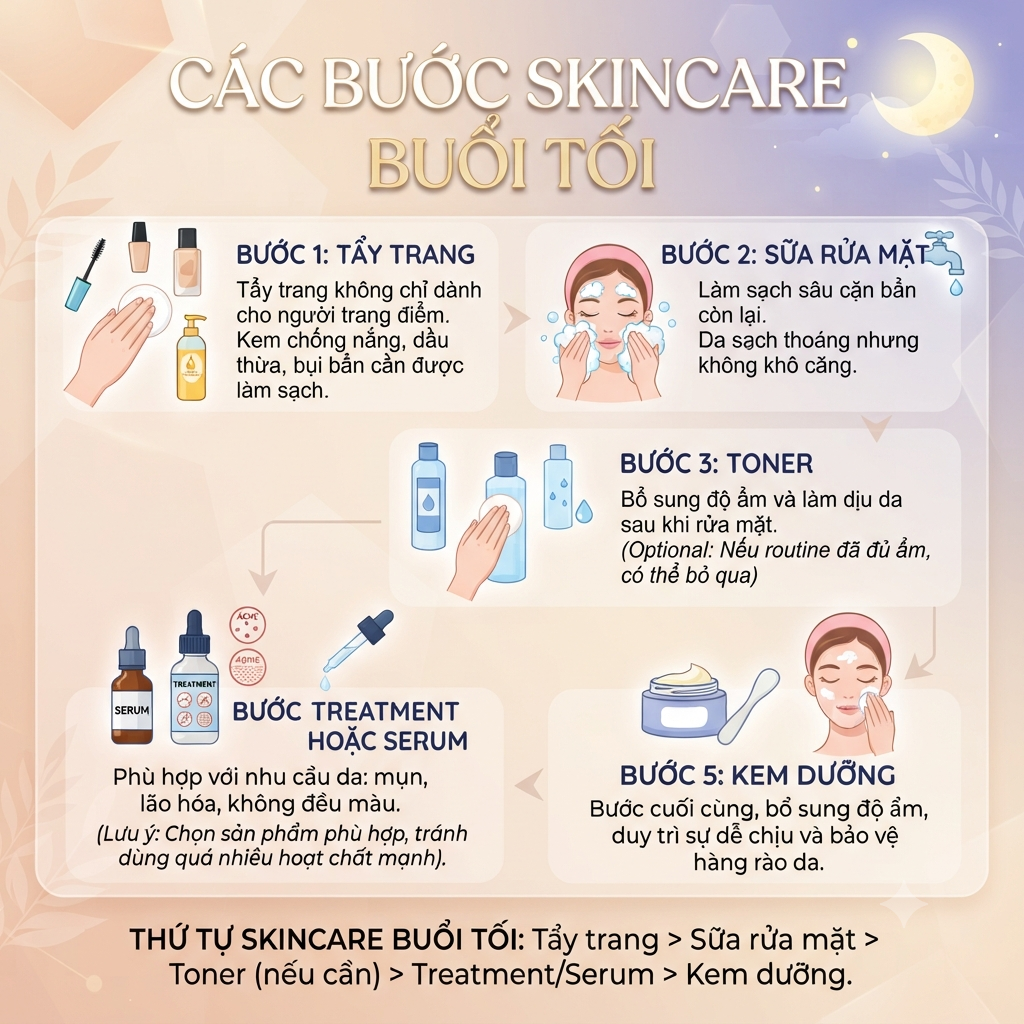 cac buoc skincare ban dem
