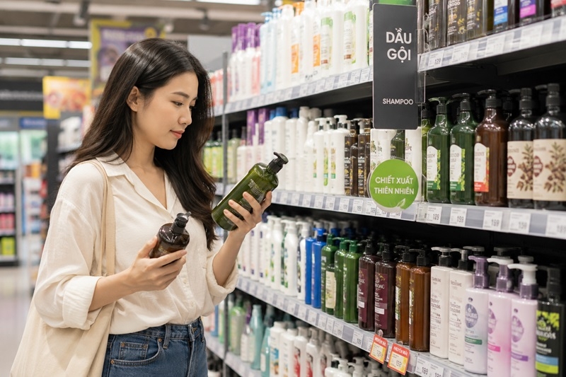 dau goi thao duoc co phu hop toc nhuom khong