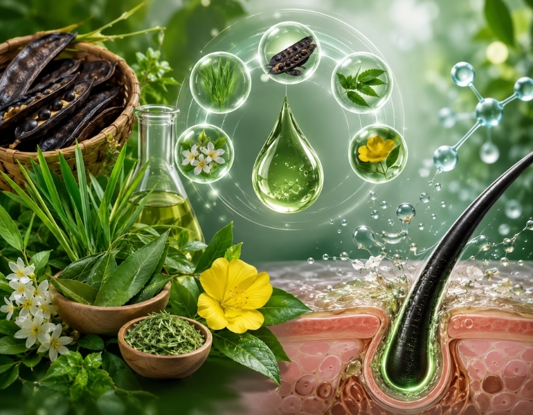 C&aacute;c th&agrave;nh phần thảo dược kết hợp mang đến hiệu quả sạch g&agrave;u to&agrave;n diện