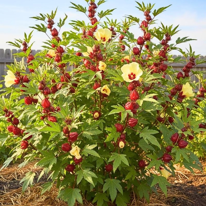 Atisô đỏ Hibiscus sabdariffa Atiso do Hibiscus sabdariffa