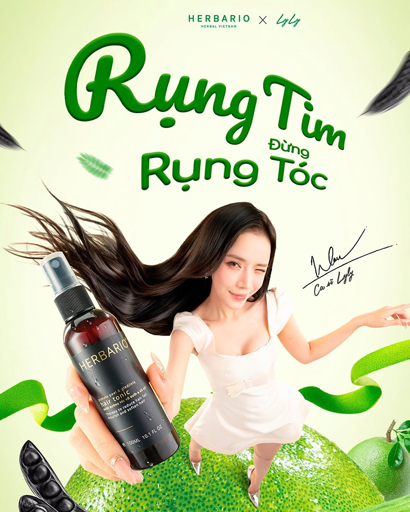 Lyly x Herbario  "RỤNG TIM" ĐỪNG "RỤNG TÓC"