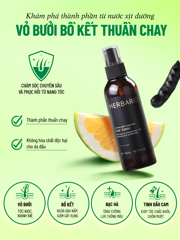 CÔNG THỨC "VÀNG" NGĂN RỤNG TÓC