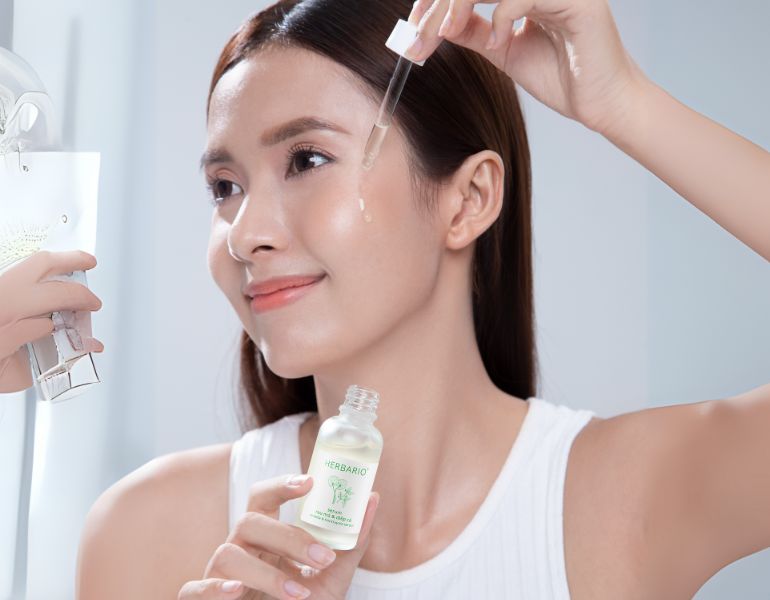 Tần suất sử dụng serum rau má diếp cá Herbario