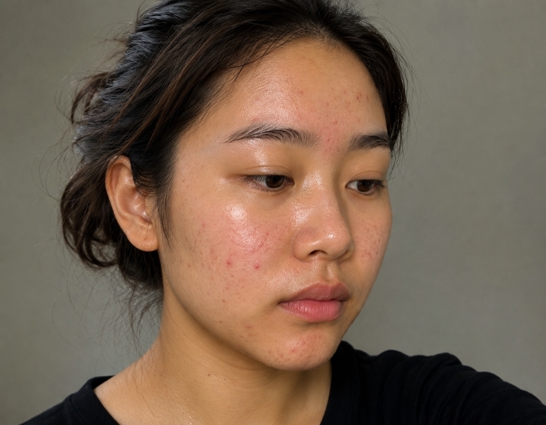 V&igrave; sao da dầu dễ nổi mụn 
