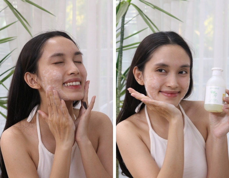 Làm sạch da đúng cách Làm sạch da đúng cách