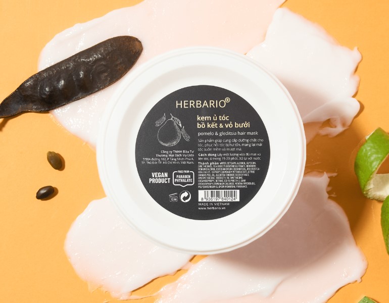 Kem ủ tóc Herbario là một loại sản phẩm thuần chay