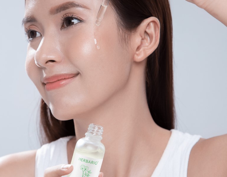 Serum Rau má diếp cá Herbario giúp dưỡng ẩm cho làn da dầu mụn hiệu quả