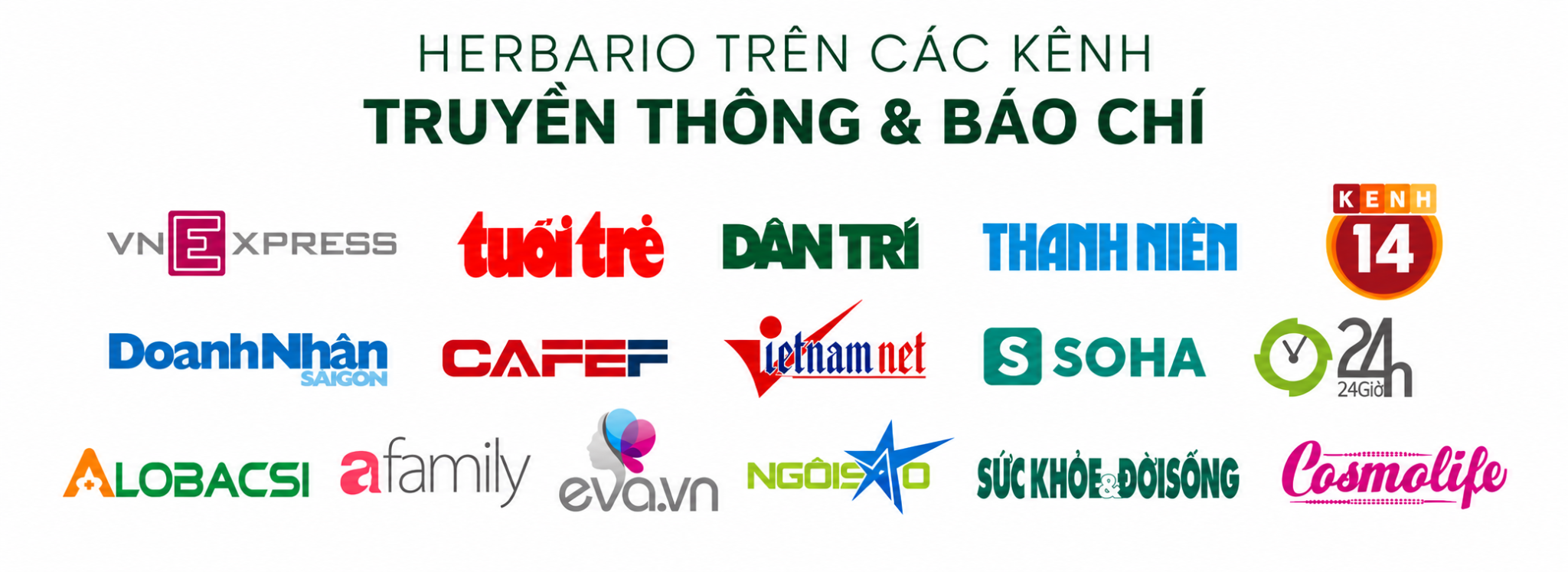 Báo chí đưa tin về mỹ phẩm thuần chay Herbario