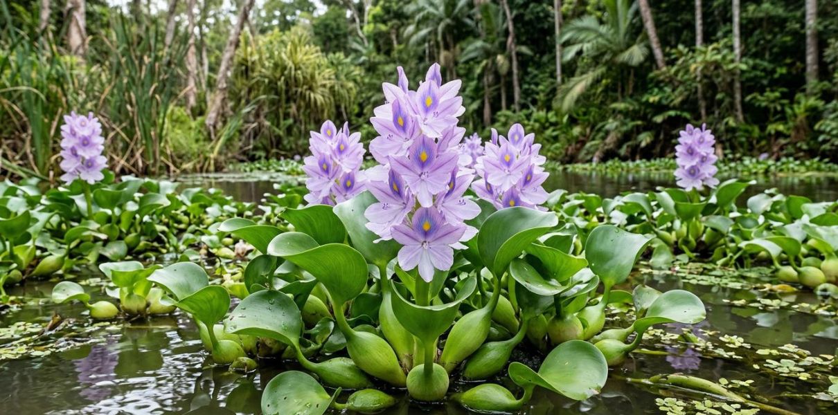 Bèo Nhật Bản (Eichhornia crassipes): Đặc điểm, thành phần & công dụng