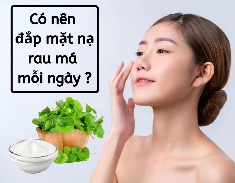 Có nên đắp mặt nạ rau má mỗi ngày ?