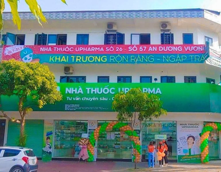 Địa chỉ bán mỹ phẩm Herbario tại nhà thuốc UPHARMA An Dương Vương, Nghệ An