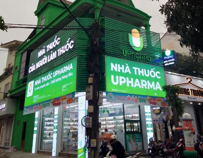Địa chỉ bán mỹ phẩm Herbario tại nhà thuốc UPHARMA Kim Đồng, Nghệ An