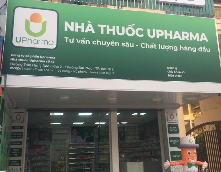 Địa chỉ bán mỹ phẩm Herbario tại nhà thuốc UPHARMA Trần Hưng Đạo, Bắc Ninh