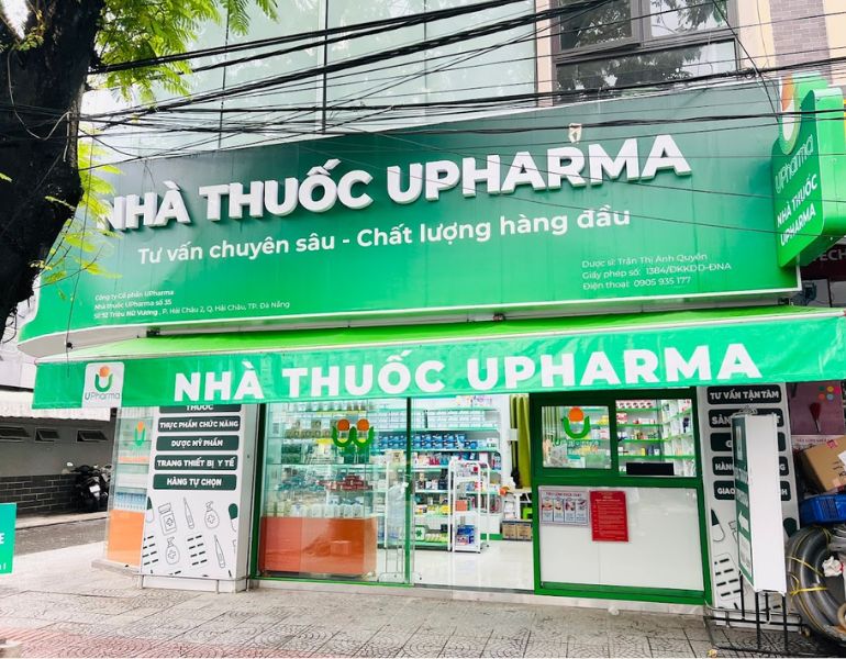 Địa chỉ bán mỹ phẩm Herbario tại nhà thuốc UPHARMA Triệu Nữ Vương, Đà Nẵng