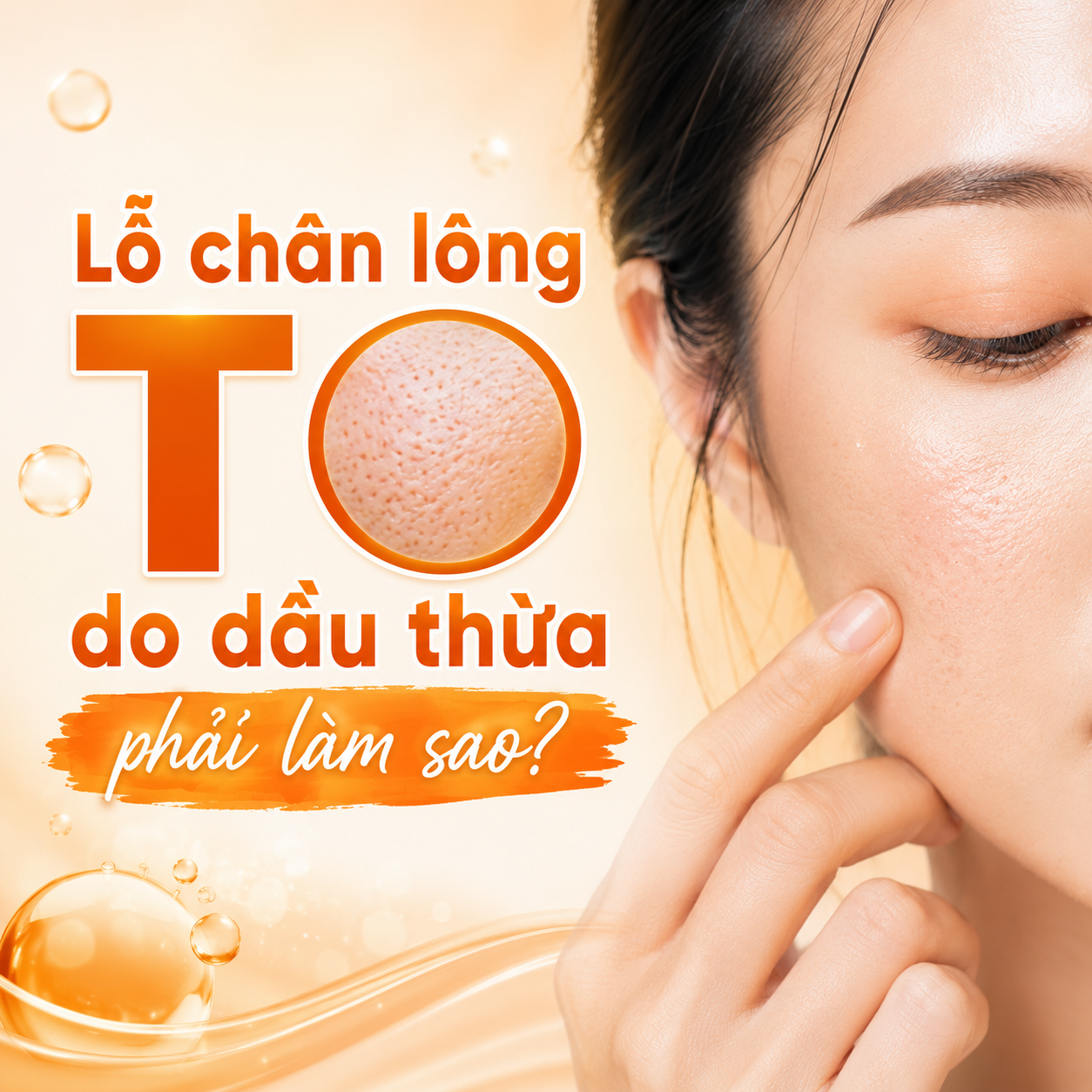 Lỗ chân lông to do dầu thừa phải làm sao? 8 Cách cải thiện hiệu quả