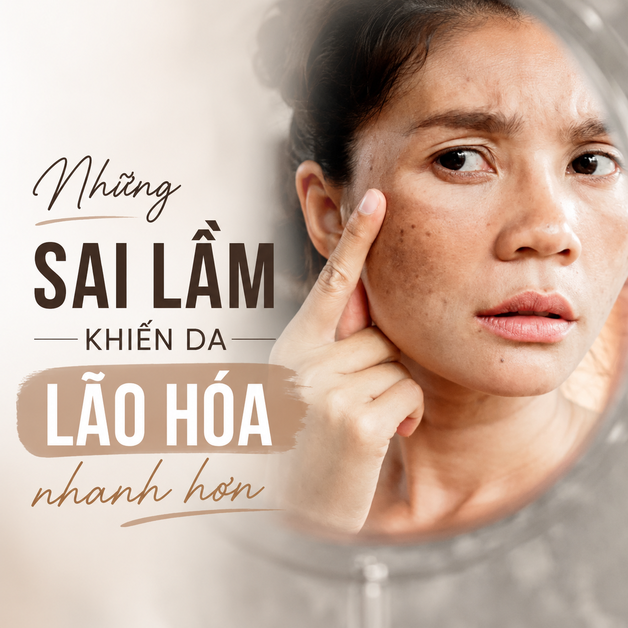 Những sai lầm khiến da lão hóa nhanh hơn mà nhiều người vẫn mắc phải mỗi ngày