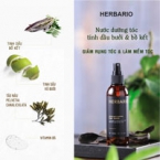 Nước xịt dưỡng tóc tinh dầu Vỏ bưởi và Bồ kết herbario ở Bình Định giảm rụng tóc