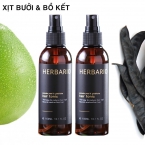 Nước xịt dưỡng tóc tinh dầu Vỏ bưởi và Bồ kết herbario ở Hoàng Mai, HN giảm rụng tóc