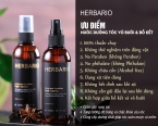 Nước xịt dưỡng tóc tinh dầu Vỏ bưởi và Bồ kết herbario ở Quận Bình Thạnh giảm rụng tóc