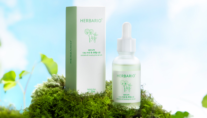 Serum Rau má và Diếp cá Herbario ở Đông Anh HN sạch mụn, thuần chay