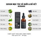 Serum vỏ bưởi và bồ kết herbario ở Mê Linh, HN giúp mọc tóc