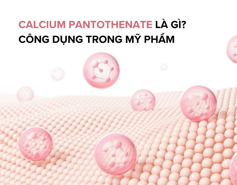 Thành phần calcium pantothenate trong mỹ phẩm có công dụng gì?