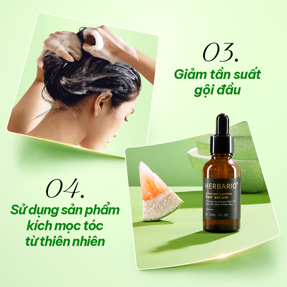 4 cách giúp tóc mọc nhanh