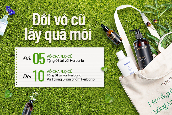 Đổi vỏ cũ - Lấy quà mới