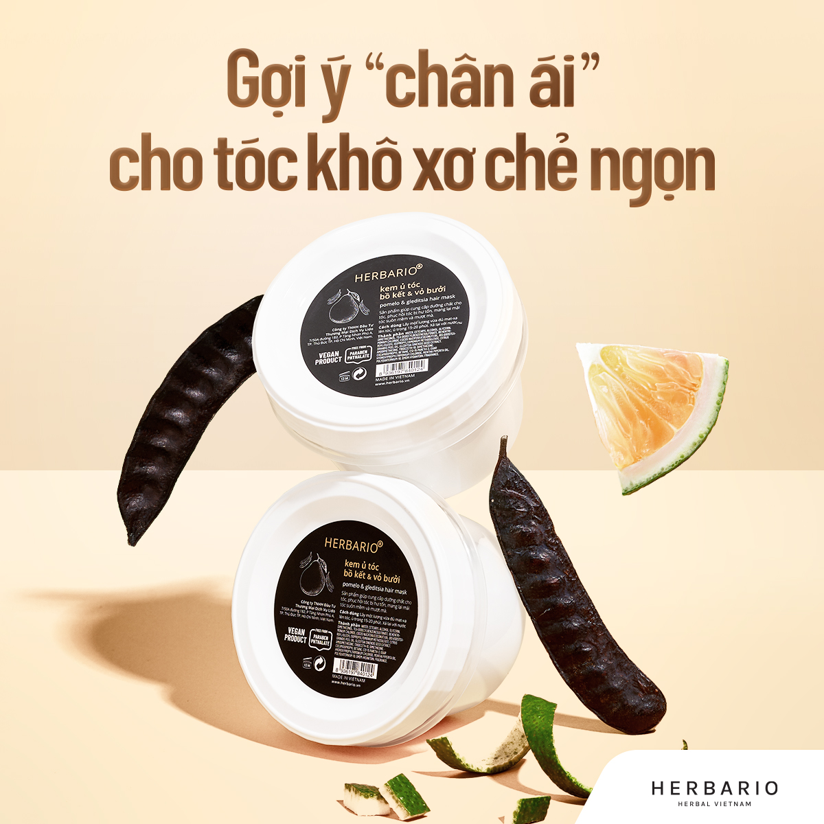 Gợi ý chân ái cho tóc khô