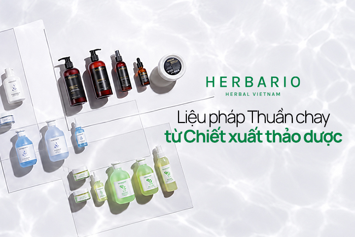 Herbario - Liệu pháp Thuần chay từ Chiết xuất thảo dược