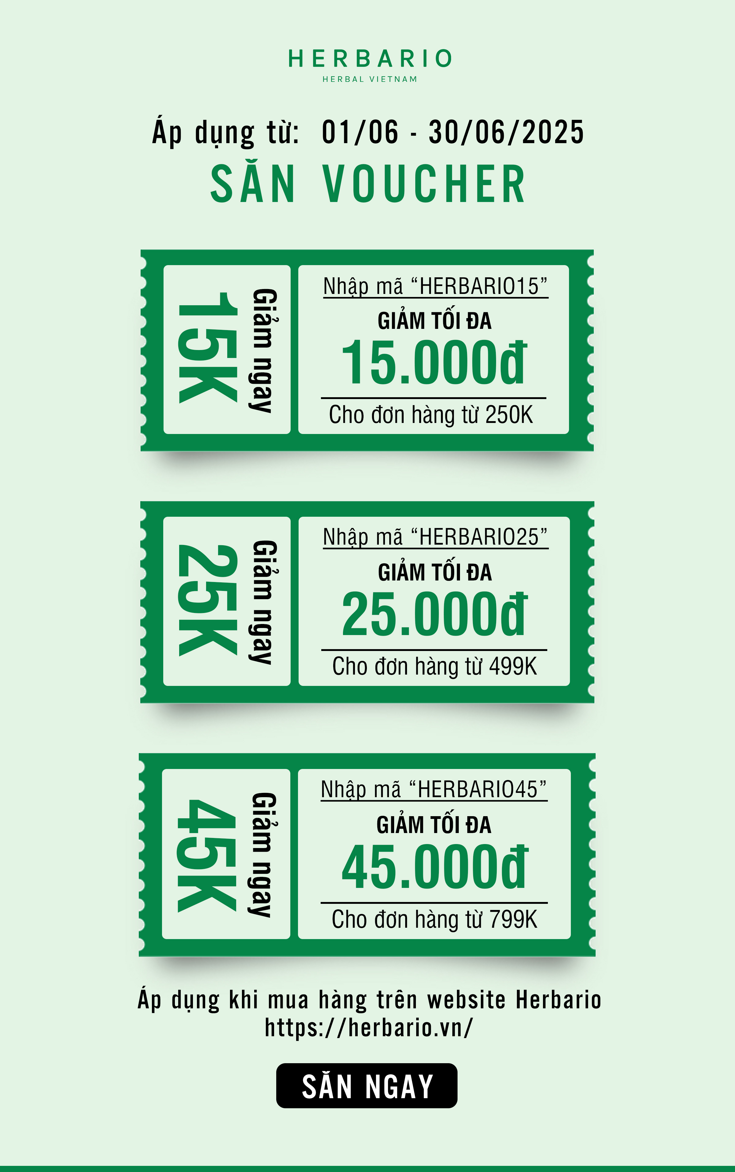 Săn voucher website tháng 6