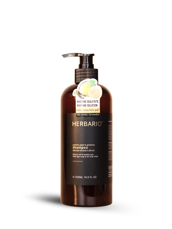 Dầu gội vỏ bưởi & bồ kết 500ml không sulfate không silicon
